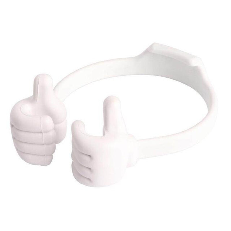 Thumbs up Mobile Cell Phone Holder Movie Watching Lazy Bed Desktop Mount Stand Silicone Universal Cellphone Tablet Desk Holder