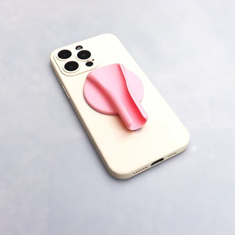 Fashion DIY Lipstick Make-Up Soft Silicone Phone Case for 13 14 15 Pro Max Portable Lip Gloss Holder Cover Shell Wholesale